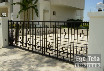 13 Faac Yana Kayar Kapı - İzmir Çeşme