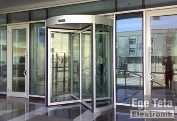 01 Otomatik Döner Kapı  
