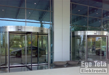 03 Otomatik Döner Kapı  