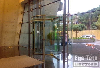 10 Otomatik Döner Kapı  