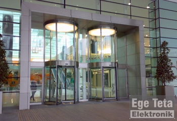 21 Otomatik Döner Kapı  