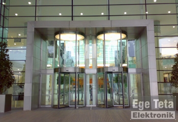 22 Otomatik Döner Kapı  