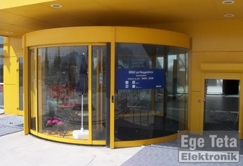 31 Otomatik Döner Kapı  