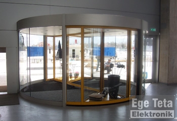 32 Otomatik Döner Kapı  