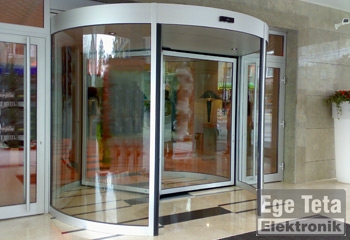 43 Otomatik Döner Kapı  