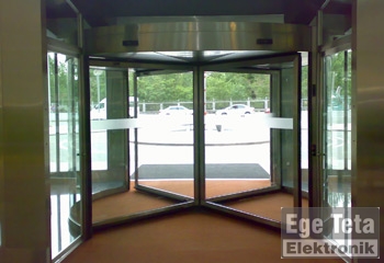 44 Otomatik Döner Kapı  