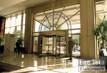 54 Otomatik Döner Kapı  