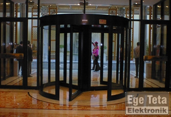 66 Otomatik Döner Kapı  