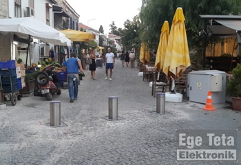 05 Hidrolik Mantar Bariyer  - Çeşme Alaçatı