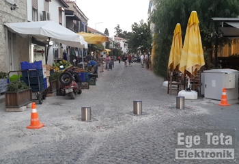 07 Hidrolik Mantar Bariyer  - Çeşme Alaçatı
