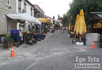 08 Hidrolik Mantar Bariyer  - Çeşme Alaçatı