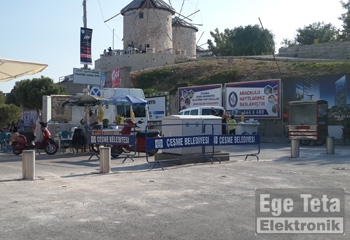 09 Hidrolik Mantar Bariyer  - Çeşme Alaçatı