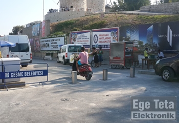 10 Hidrolik Mantar Bariyer  - Çeşme Alaçatı