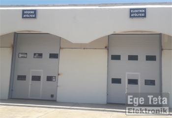 08 Endüstriyel Seksiyonel Kapı  