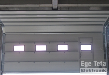 21 Endüstriyel Seksiyonel Kapı  