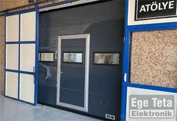 36 Endüstriyel Seksiyonel Kapı  