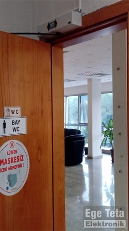 18 DITEC 90 Derece Otomatik Kapı  