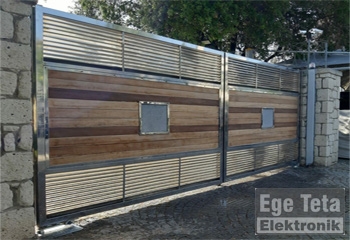 17 DITEC Dairesel Bahçe Kapısı   