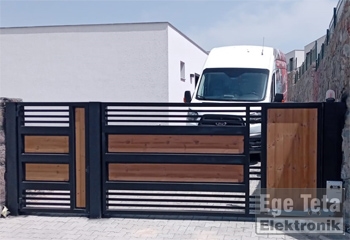 20 DITEC Dairesel Bahçe Kapısı   