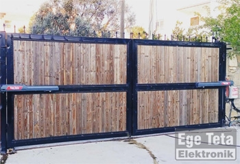 21 DITEC Dairesel Bahçe Kapısı   