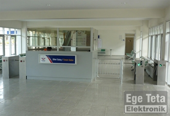 12 Jetonlu Paralı Turnikeler  