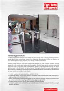 Turnike Geçiş Kontrol Sistemi